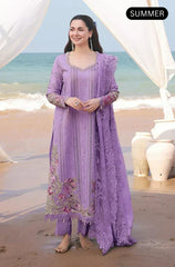 Qalamkar - Summer 3PC Lawn Embroidered